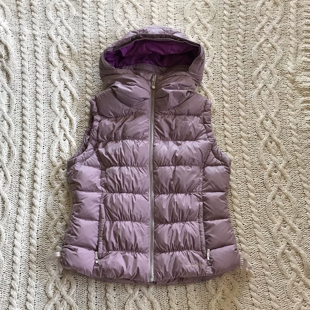 Eddie Bauer down filled vest.